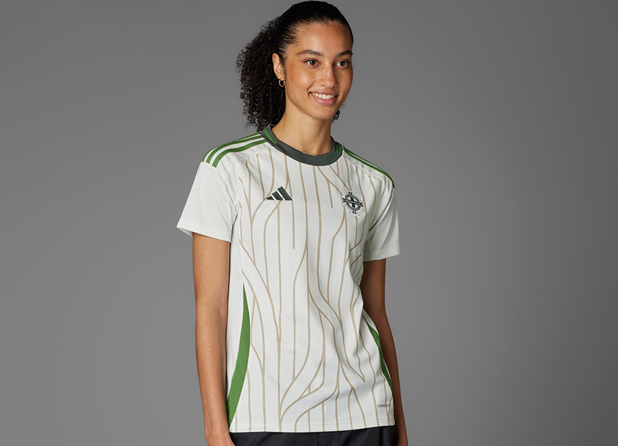 Northern Ireland 2025 Adidas Women's Away Kit