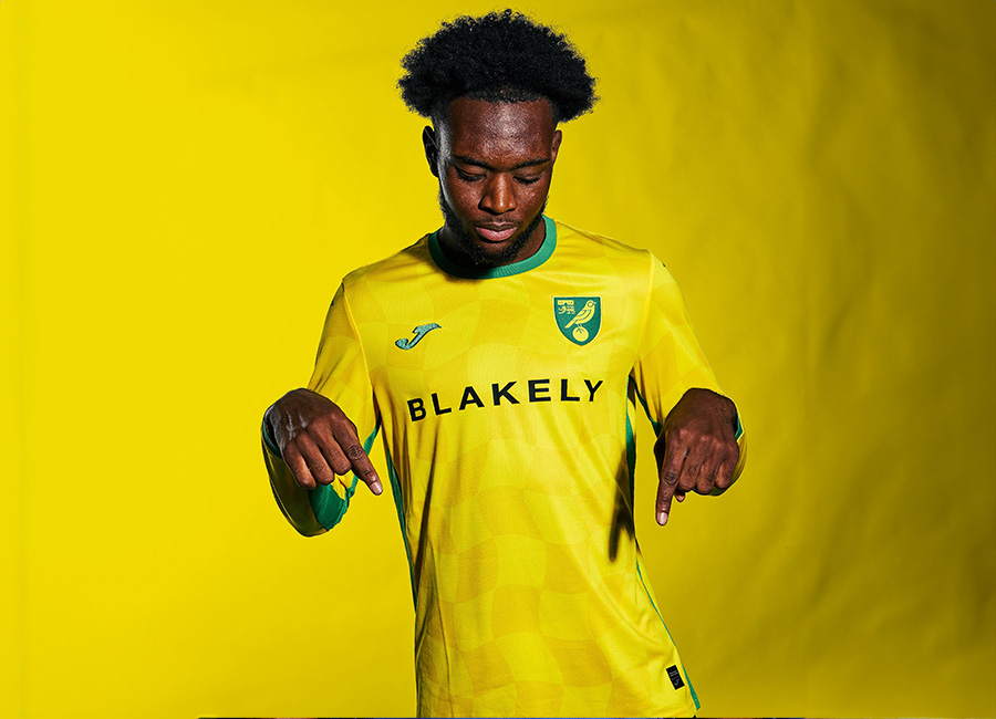 Norwich City 24/25 Joma Home Kit