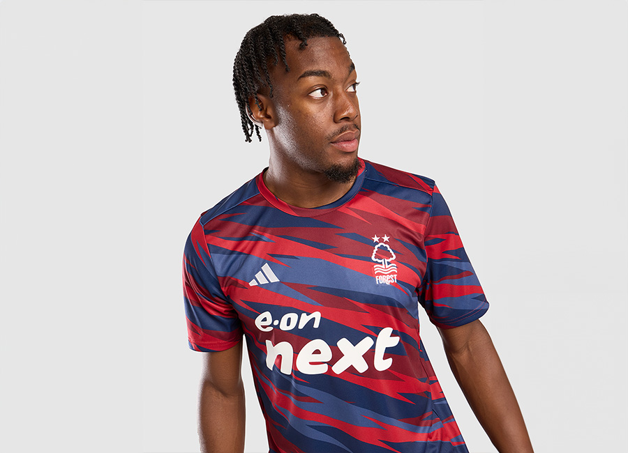 Nottingham Forest 2024 Adidas Pre-match Shirt