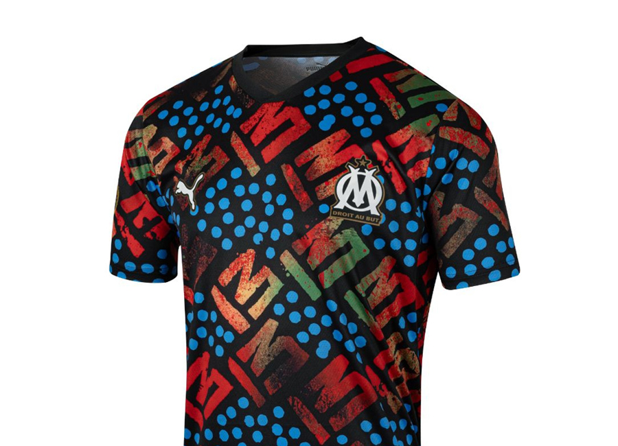 Olympique de Marseille 2024 Puma Africa Shirt - Black