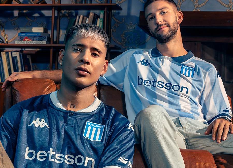 Racing Club 2025 Kappa Home and Away Kits