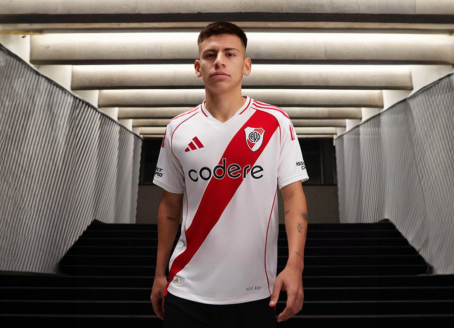 River Plate 24/25 Adidas Home Kit