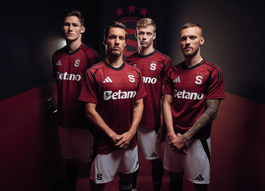 Sparta Prague 24/25 Adidas Home Kit