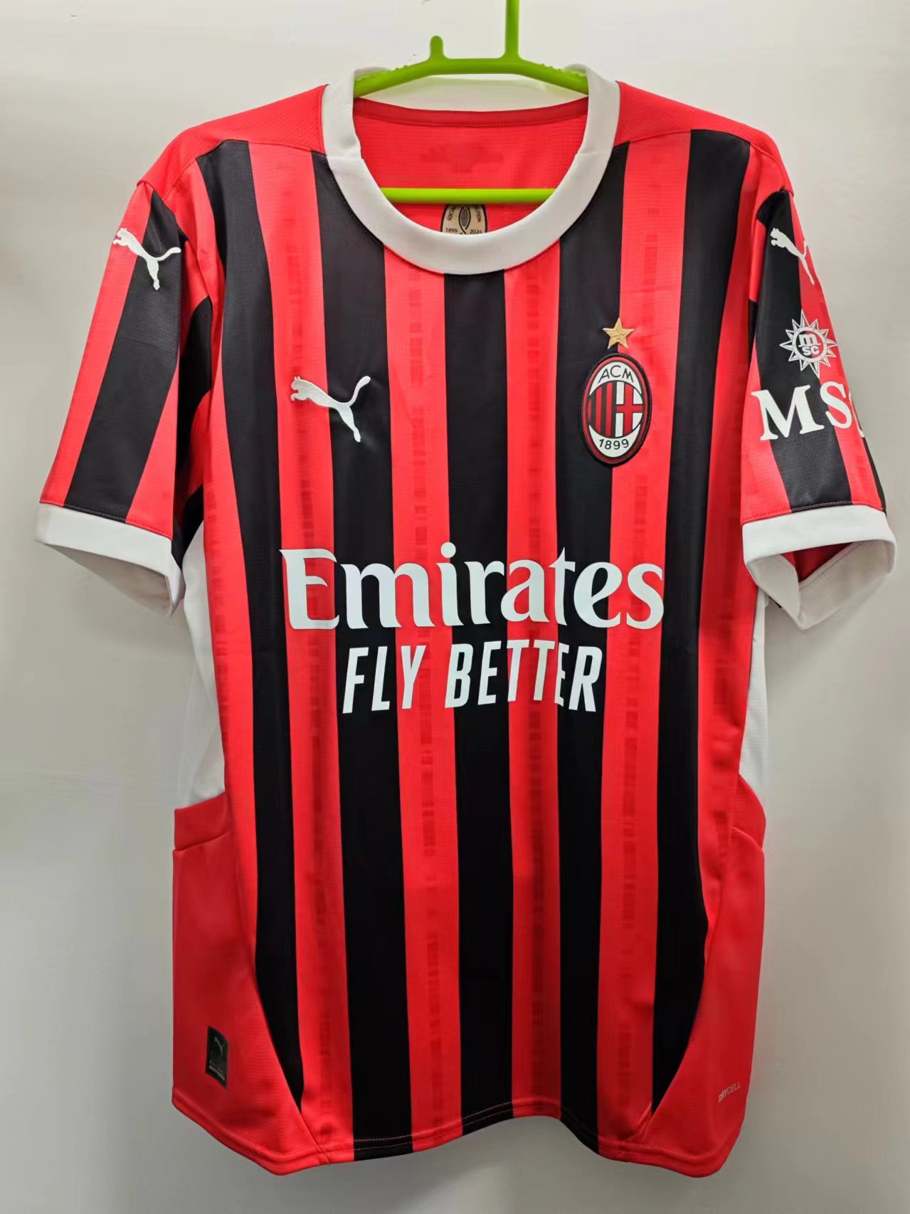 ac milan 24 25 home shirt leaked a