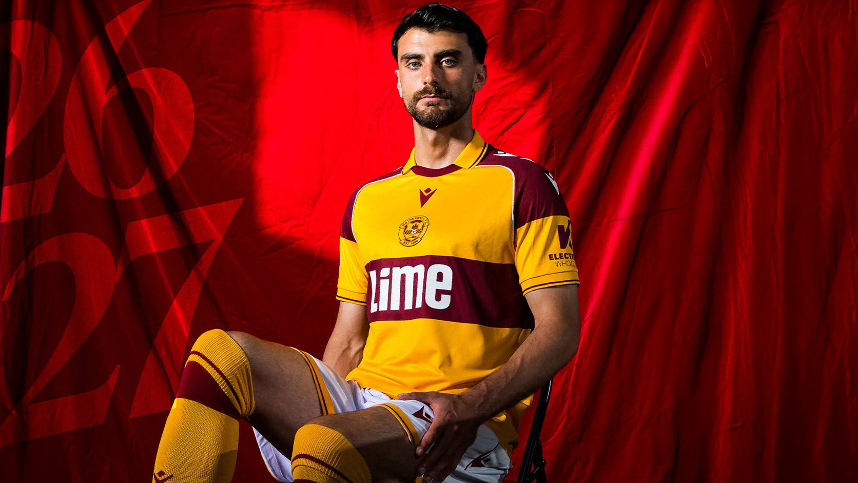 Motherwell 26/27 Macron Home Kit