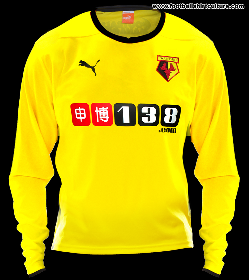 Watford-2014-2015-Puma-Home-Football-Shirt-Kit-2