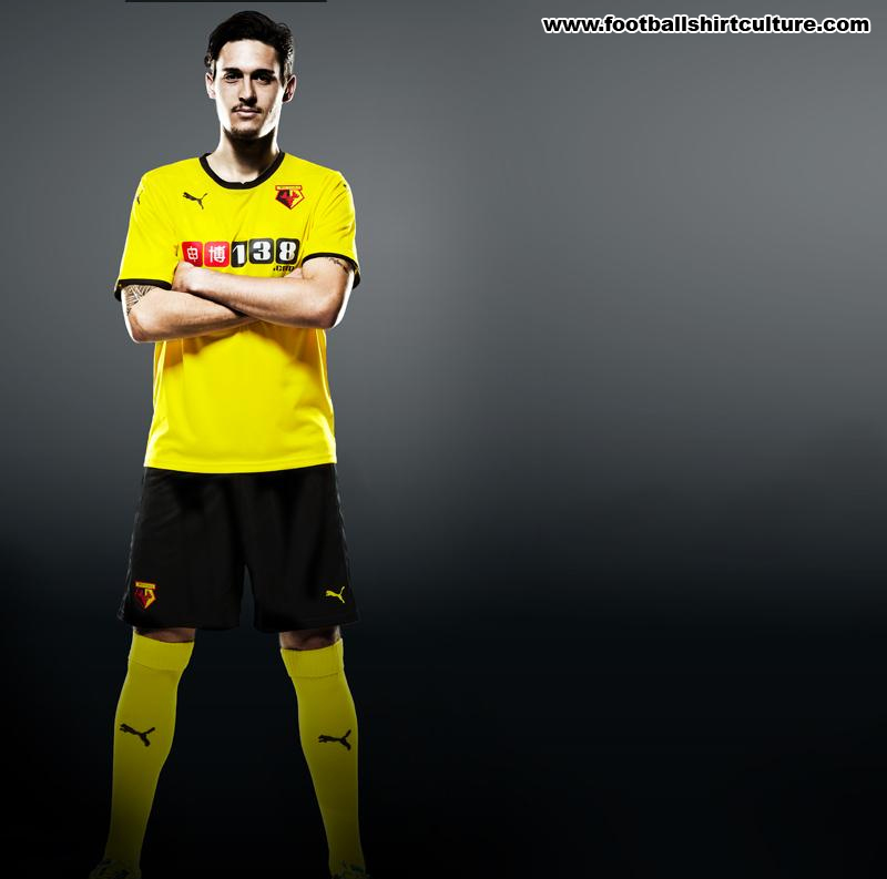 Watford-2014-2015-Puma-Home-Football-Shirt-Kit-5