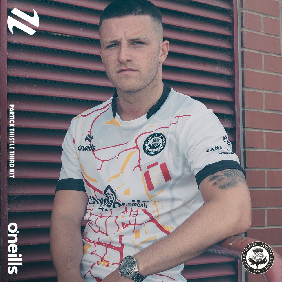 Partick Thistle 2023-24 O’Neills Third Kit - Football Shirt Culture ...