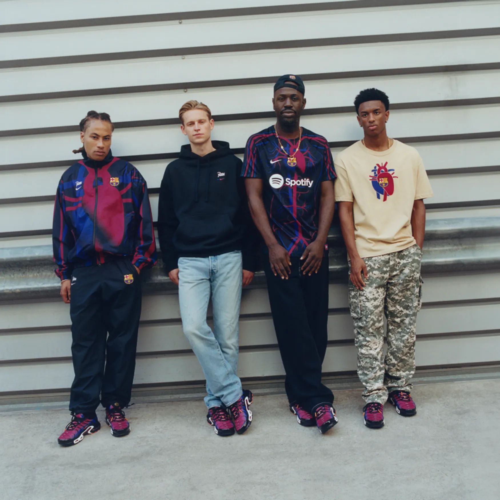 Barcelona X Nike X Patta Lifestyle Collection - Football Shirt Culture ...