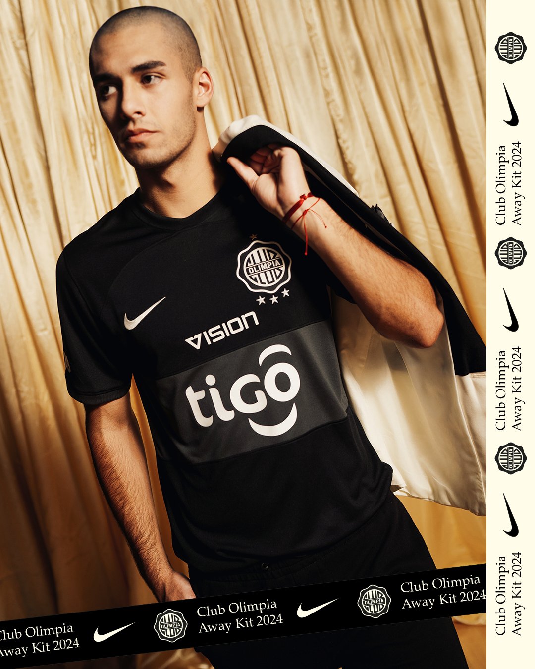 Club Olimpia 2024 Nike Away Kit Football Shirt Culture Latest