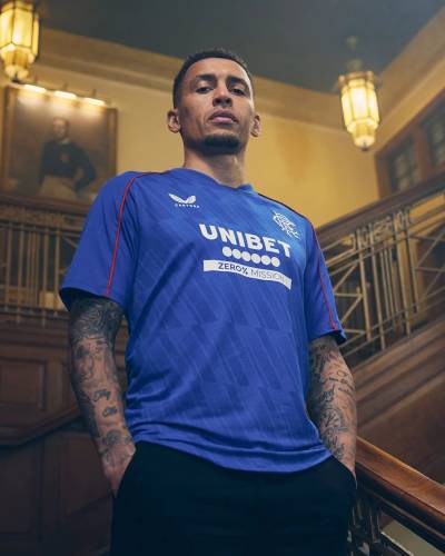 Rangers 24/25 Castore Home Kit - Football Shirt Culture - Latest ...