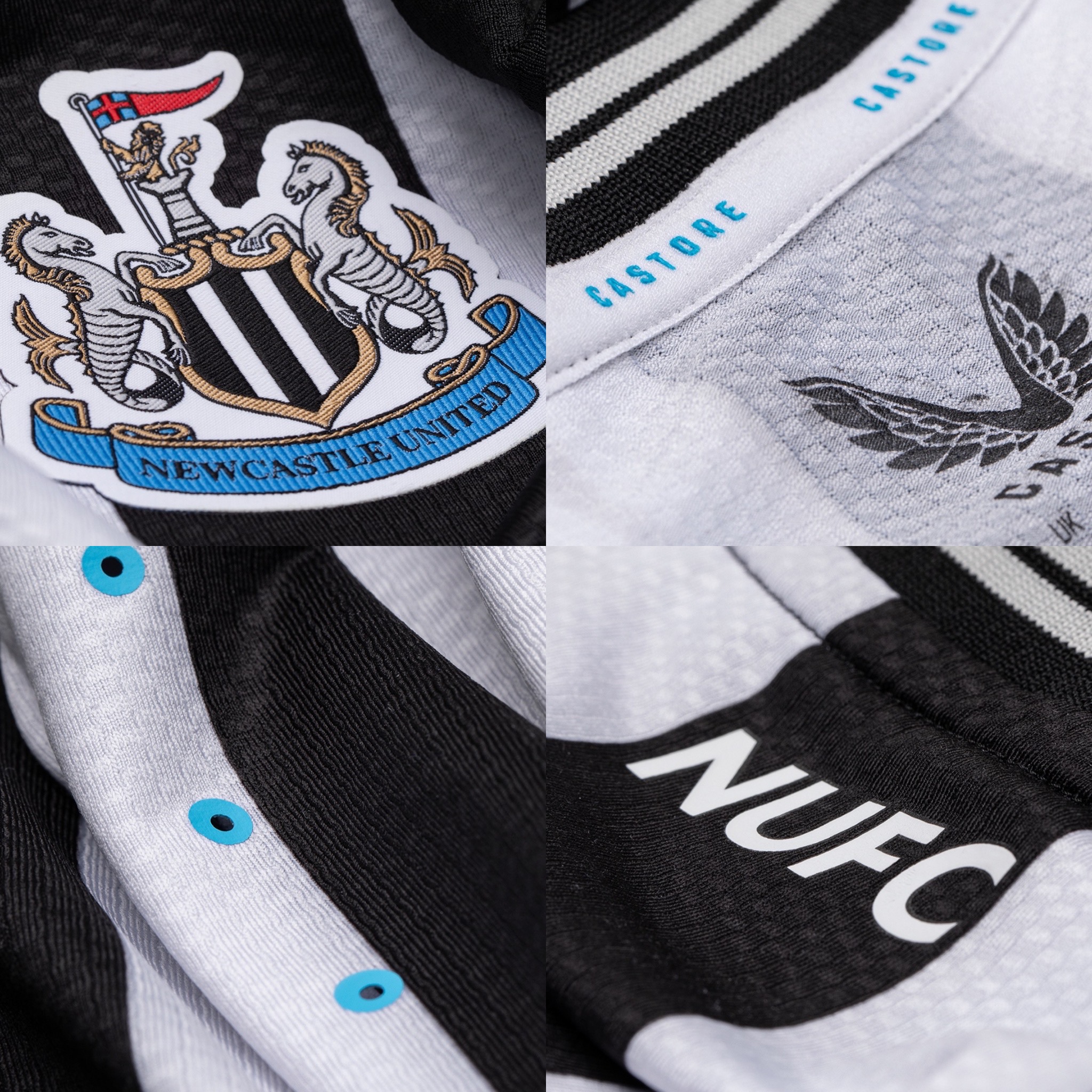 Newcastle United 2023-24 Castore Home Kit - Football Shirt Culture ...