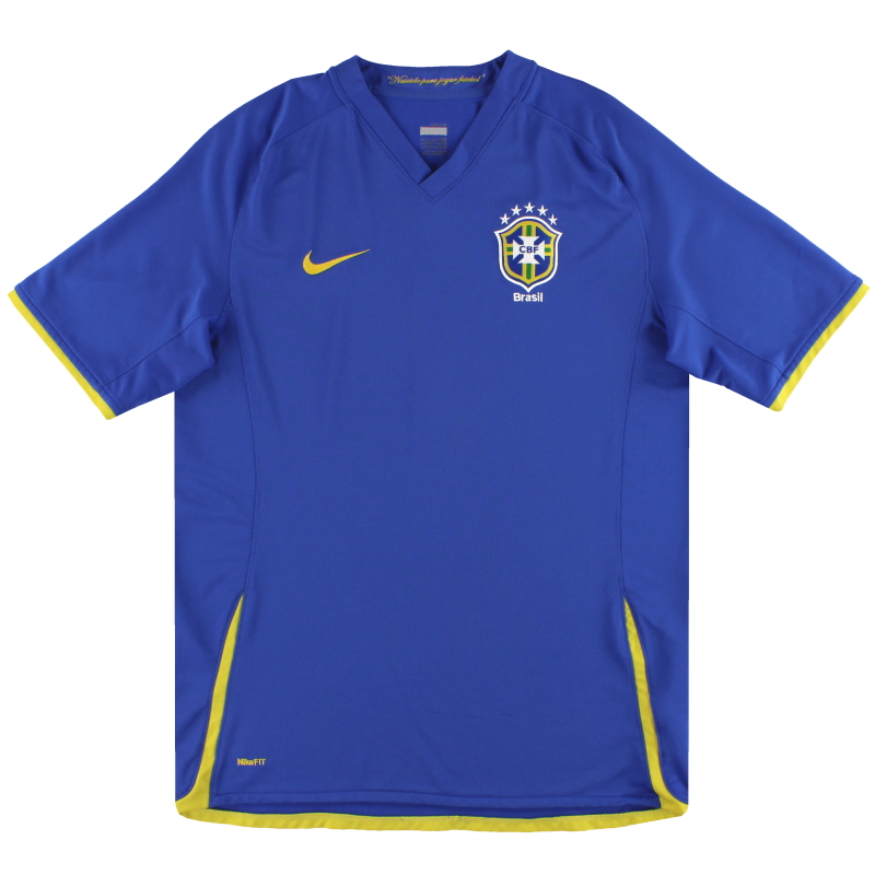 New Brazil Away 08/09 Nike football shirt