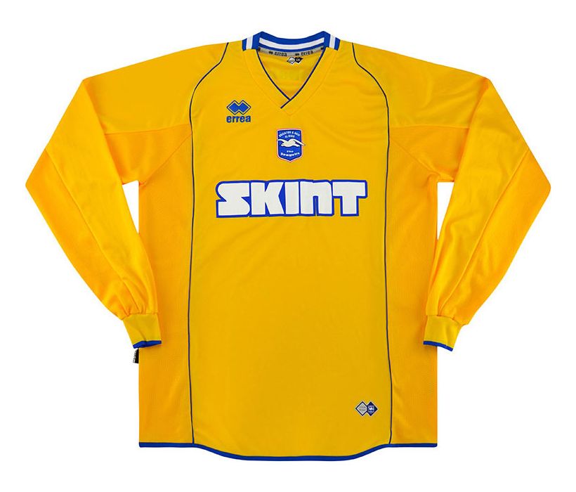 Brighton & Hove Albion new 07/08 away Errea football kit