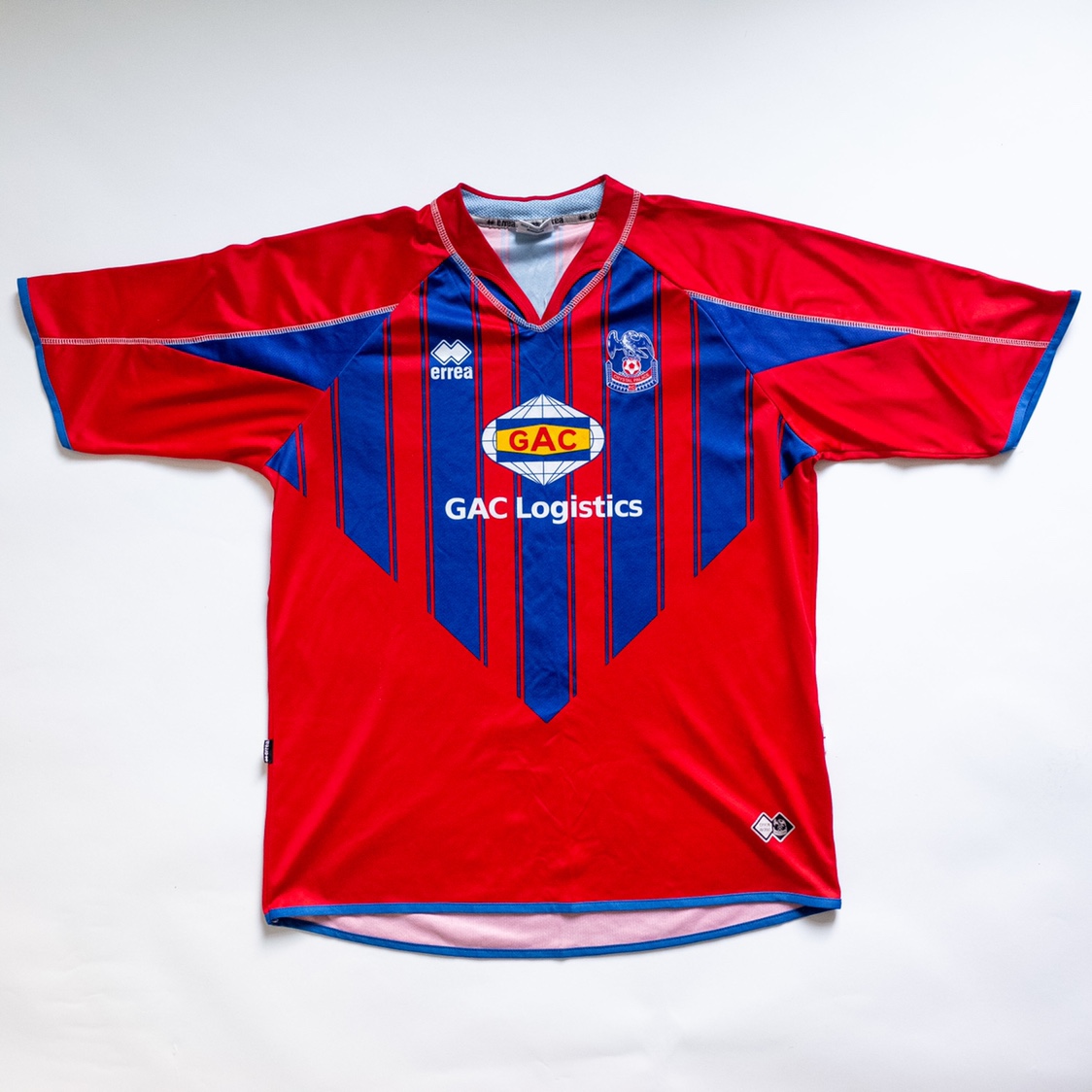 Crystal Palace 07 08 home away shirts a