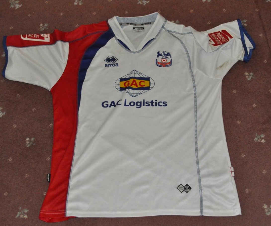 Crystal Palace 07 08 home away shirts b