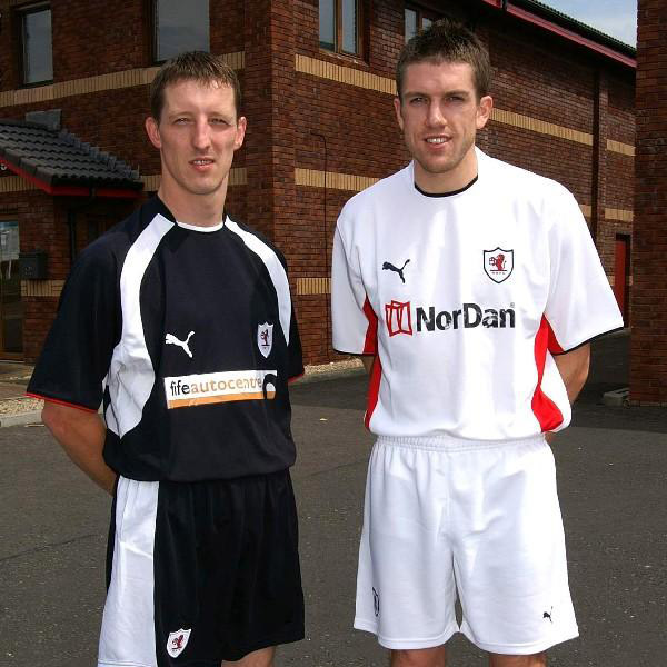 New Raith Rovers 2007/2008 puma football kits