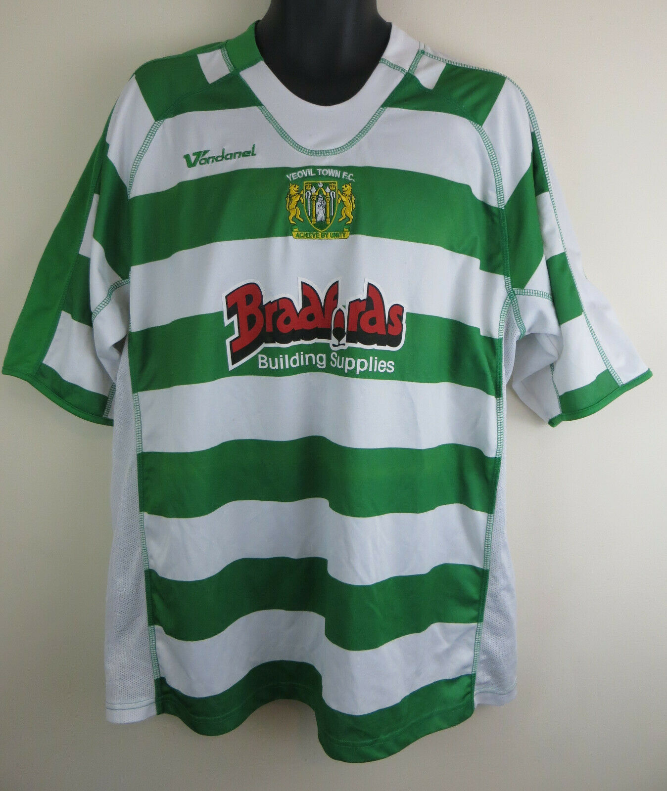 Yeovil Town 07 08 home shirt a