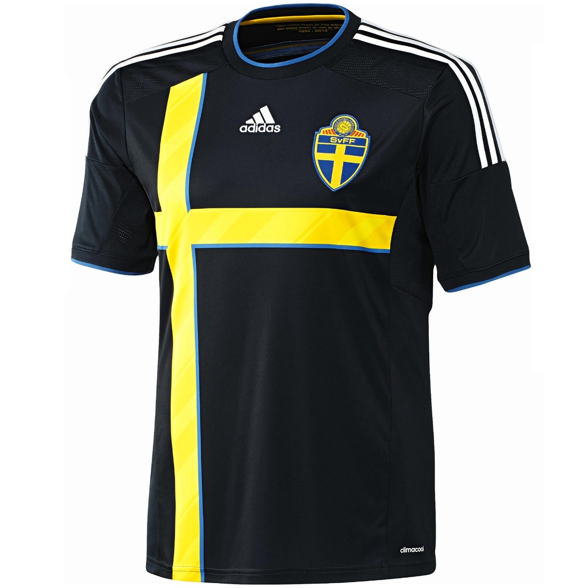 sweden 2014 adidas away football shirt 2