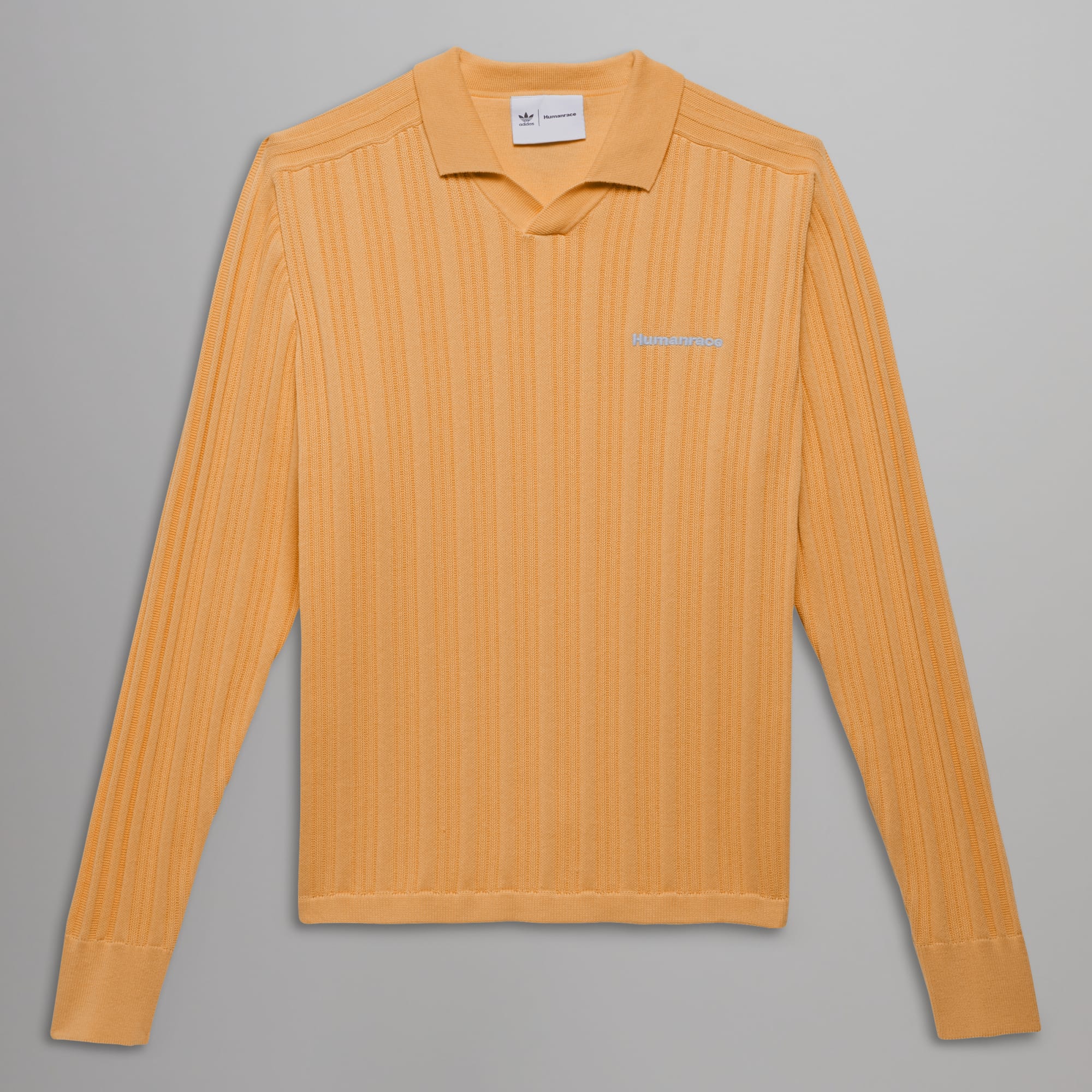 Pharrell Williams Knit Long Sleeve Jersey - Hazy Orange - Football 