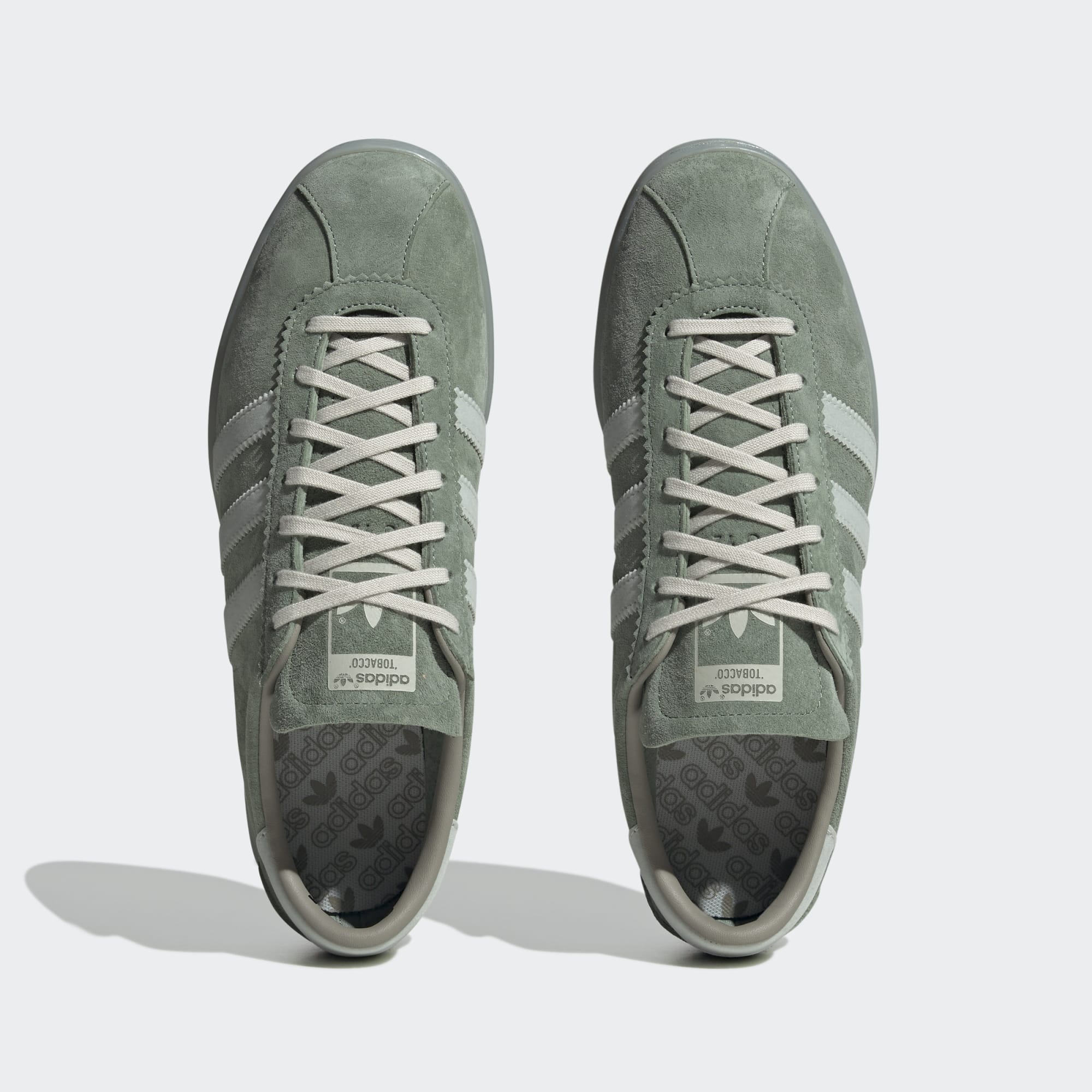 Adidas Tobacco Gruen Shoes - Silver Green / Pantone / Aluminium 