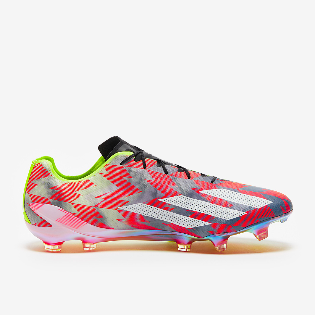 Adidas X Crazylight+ FG - Lucid Lemon / White / Solar Red - Football ...