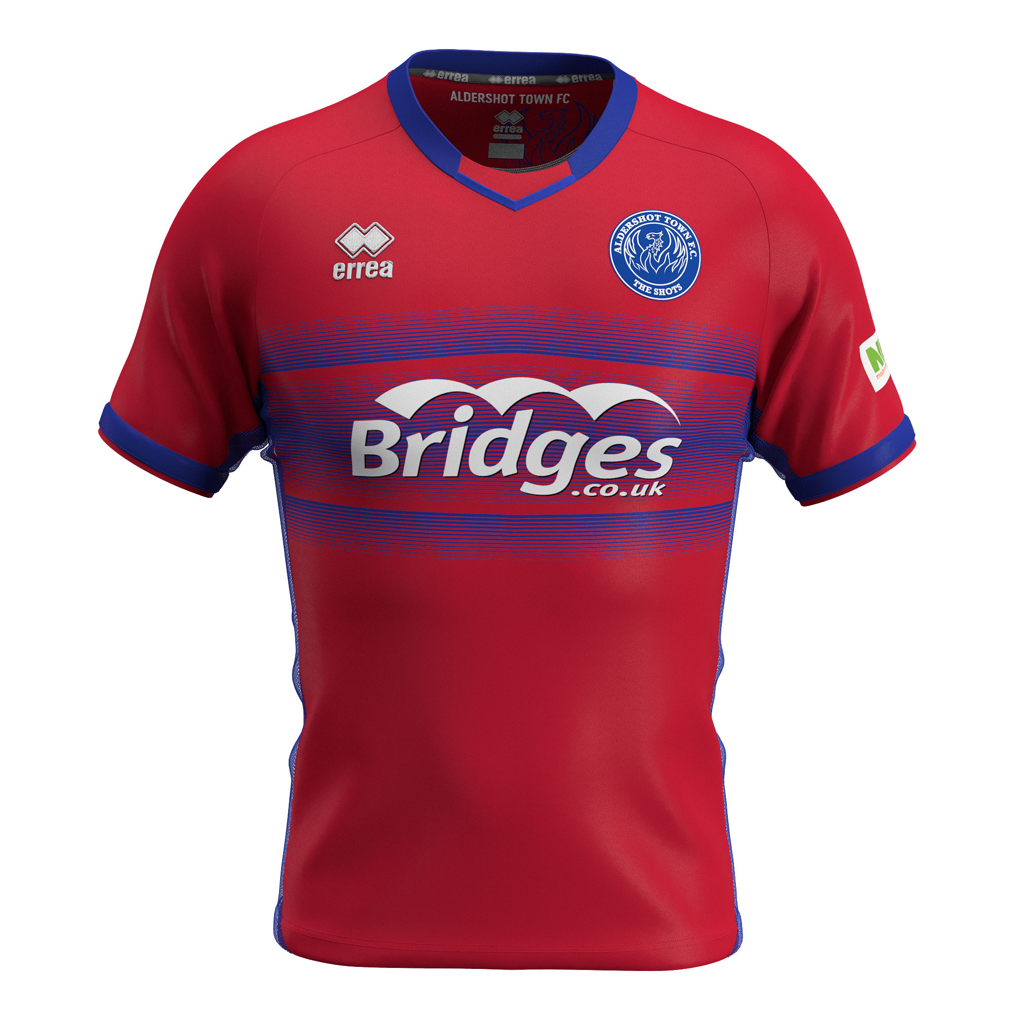 Aldershot Town 2020-22 Errea Home Shirt - Football Shirt Culture ...