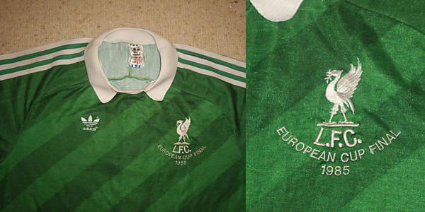 Liverpool FC Match worn 1985 European Cup Final Shirt