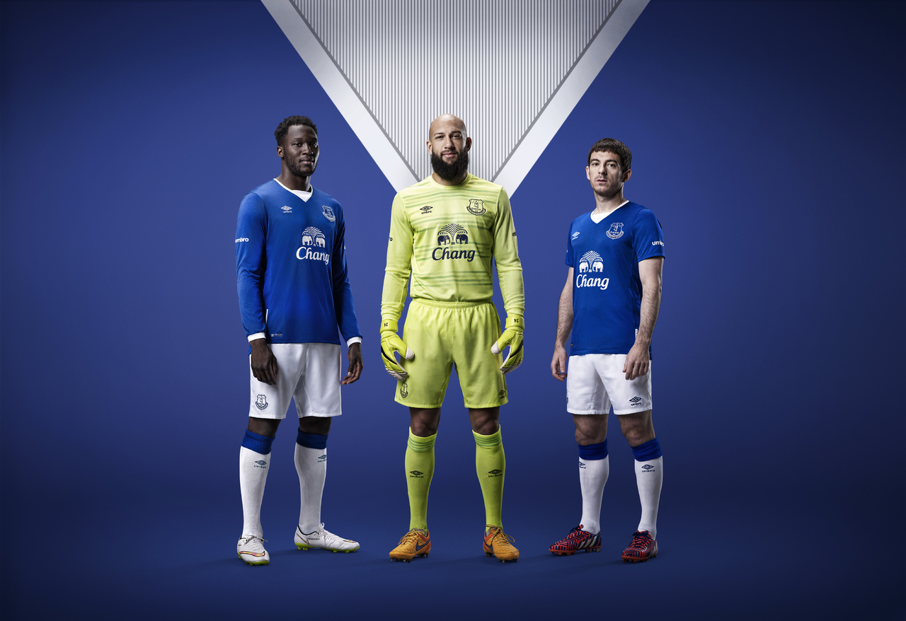 Everton 15/16 Umbro Home Football Shirt | 15/16 Kits | Football Shirt Blog