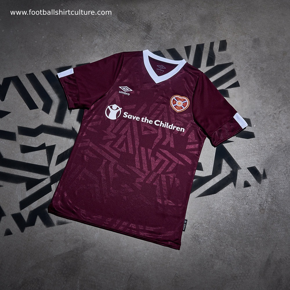 Hearts 2019-20 Umbro Home Kit - Football Shirt Culture - Latest ...