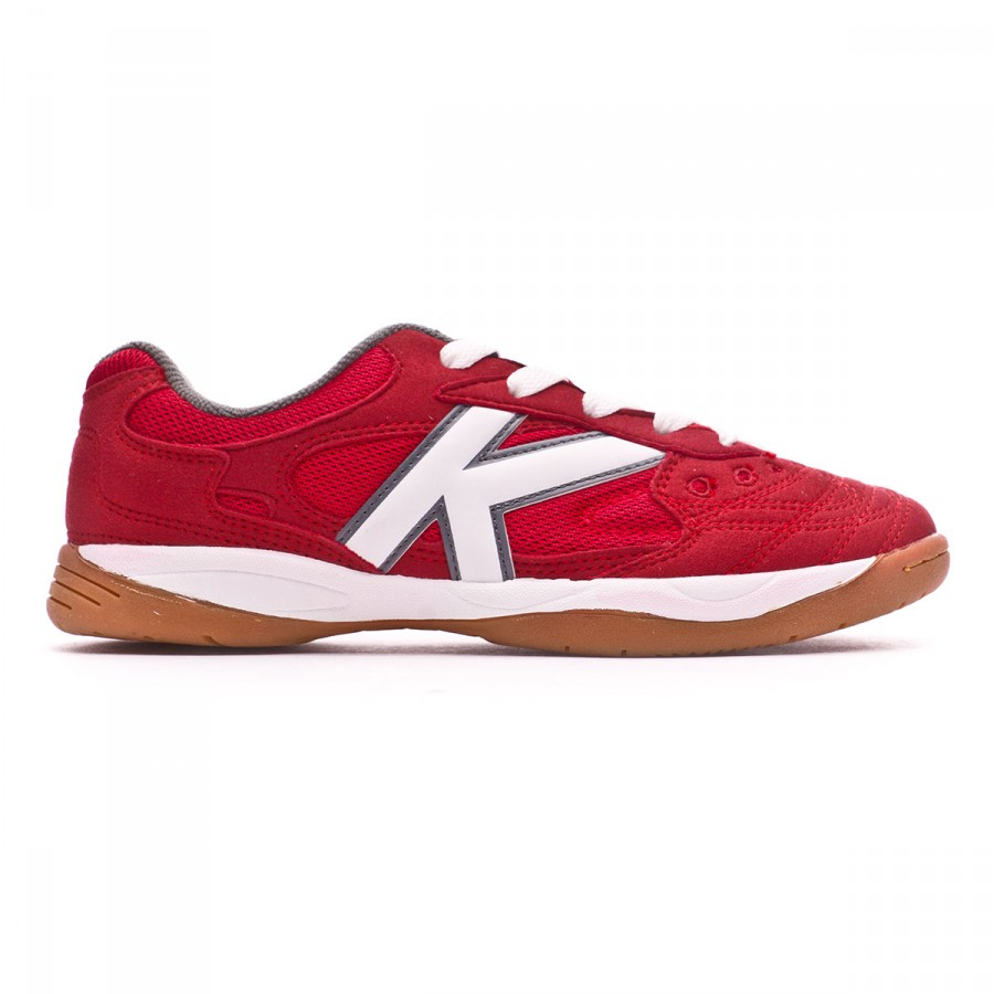 Kelme Indoor Copa - Red / White / Grey - Football Shirt Culture ...