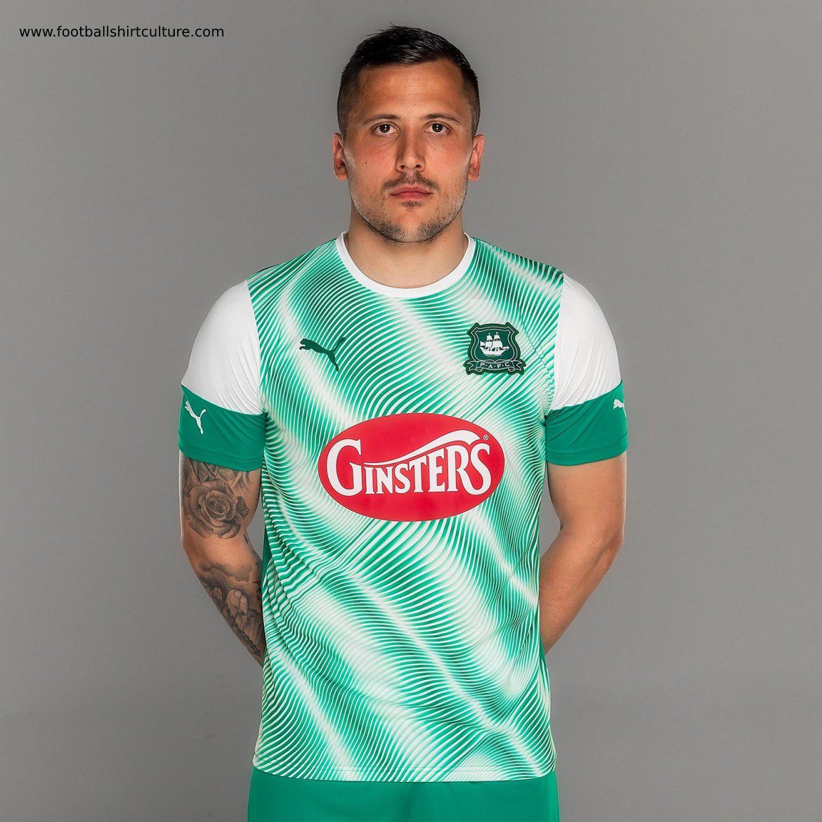 plymouth argyle new away kit