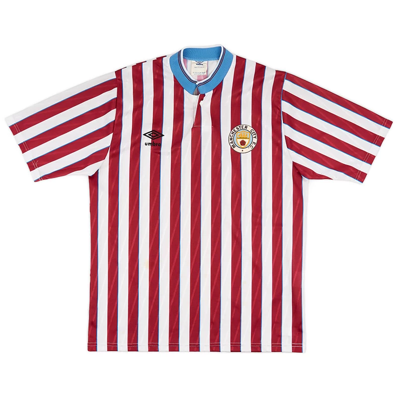 1988-90 Manchester City Away Shirt