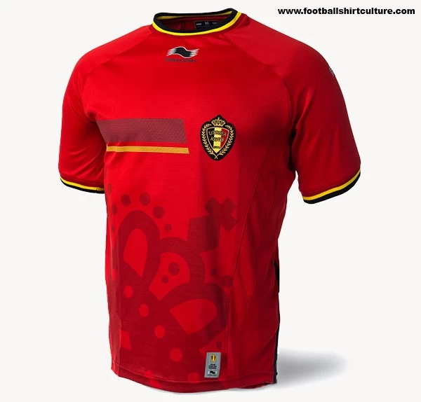 Belgium World Cup 2014 Burrda Home Football Shirt