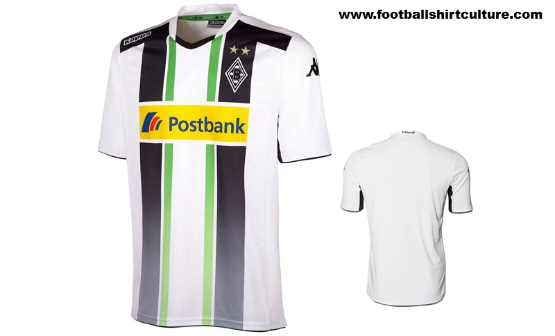 Borussia Mönchengladbach 14/15 Kappa Home Football Kit