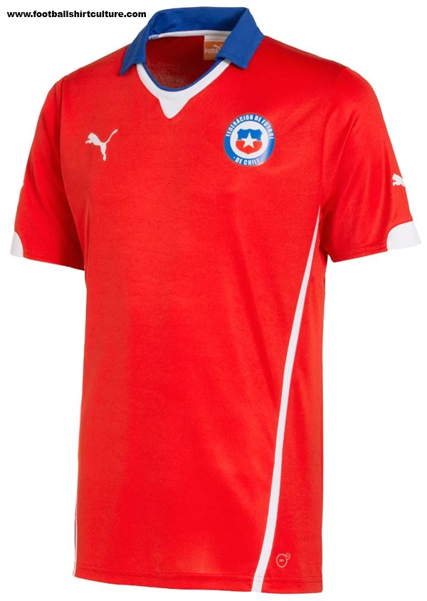 Chile World Cup 2014 Puma Home Football Kit