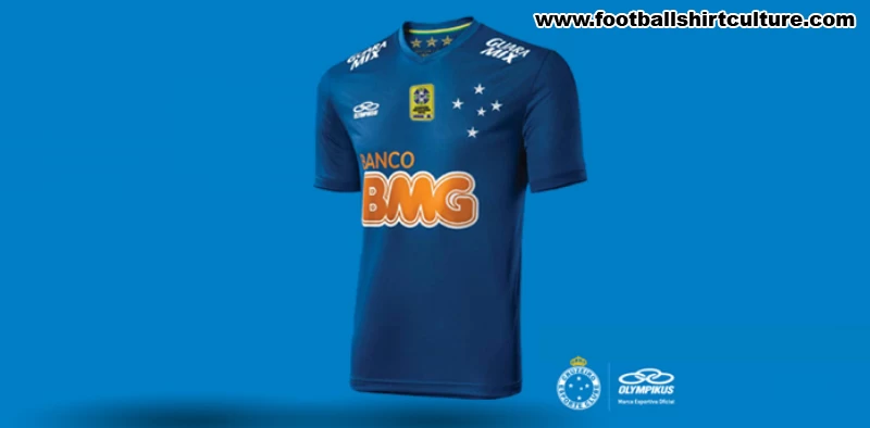 Cruzeiro 2014 Olympikus Home Football Kit