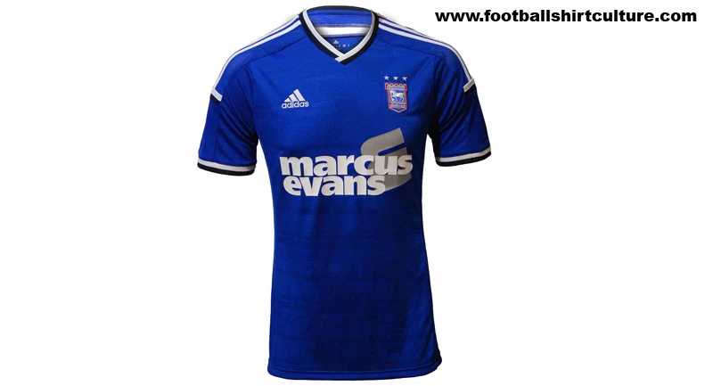 Ipswich Town 14/15 adidas Home Football Kit