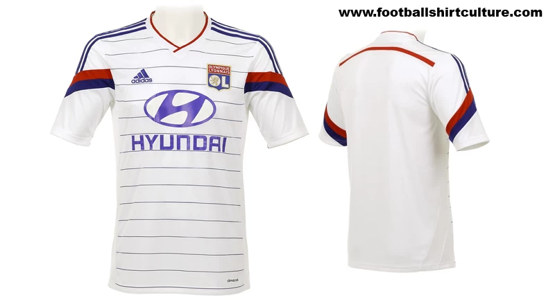 Olympique Lyonnais 14/15 adidas Home Football Kit