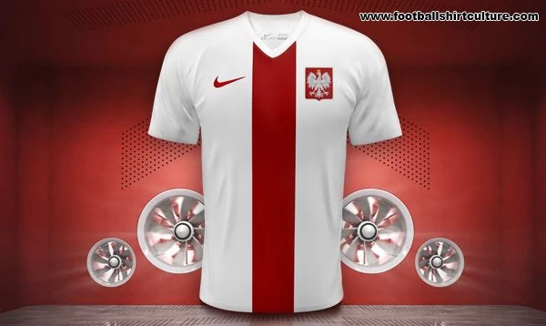 Poland 2014 Nike Home Football Kit