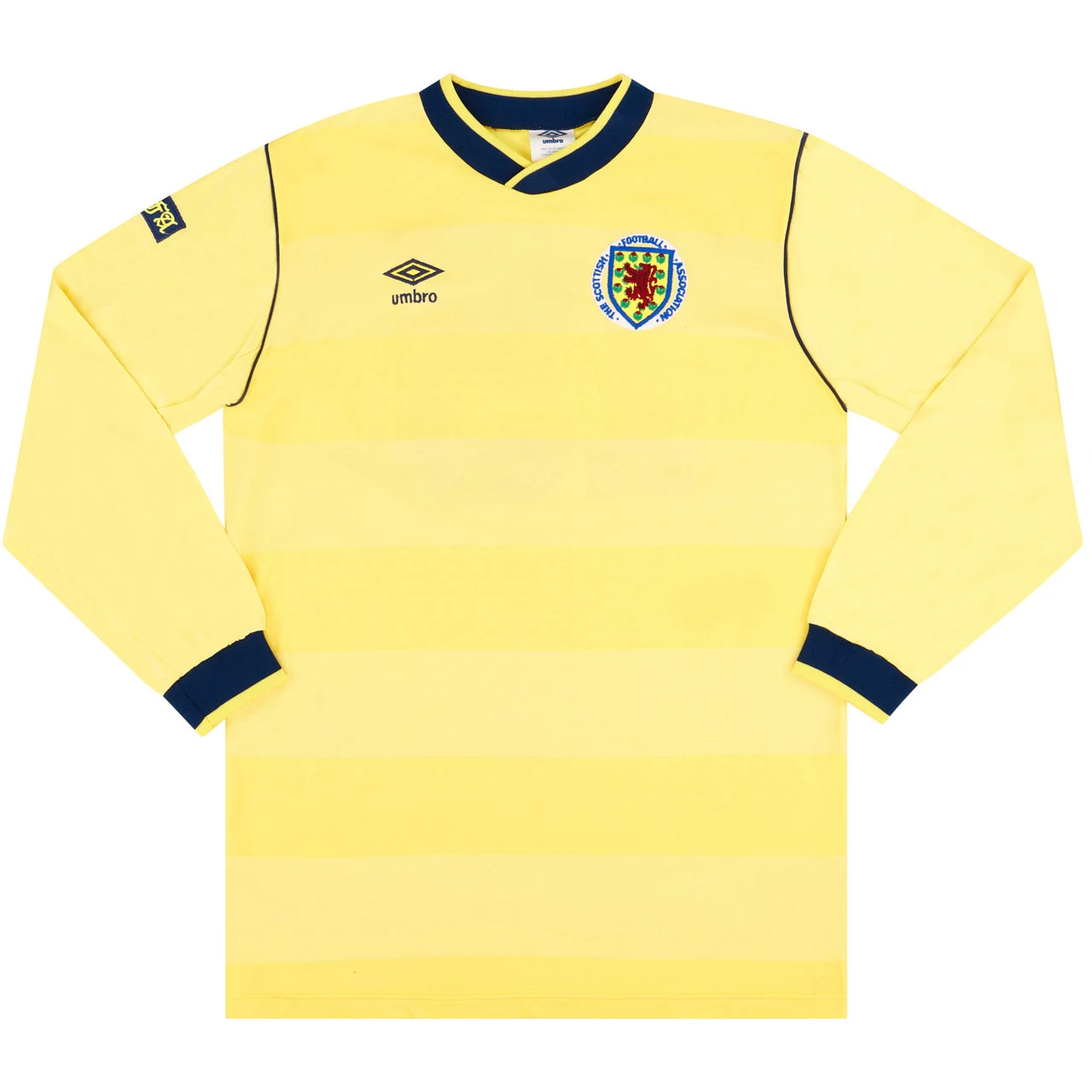 Scotland 1985-88 Match Issue Away Shirt #matchworn #Scottishfootball #shirtcollector