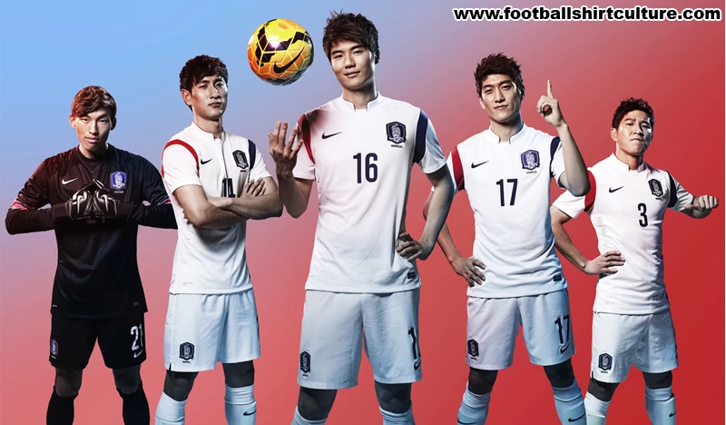 South Korea World Cup 2014 Nike Away Football Kit