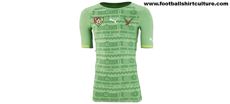 Togo 2014 Puma Away Football Shirt