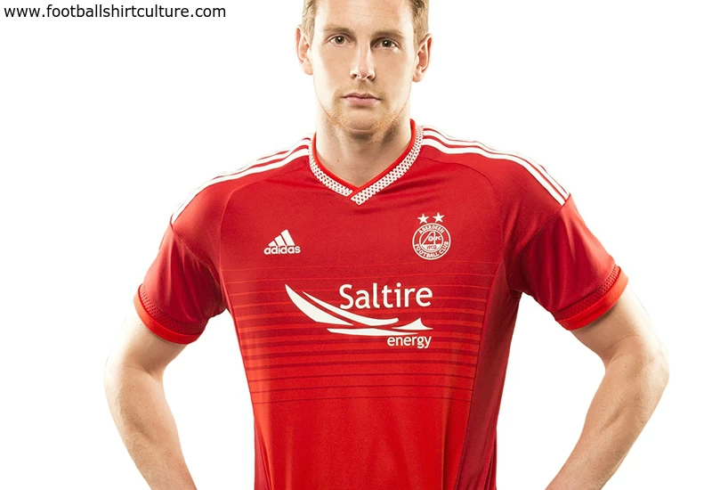 Aberdeen 15/16 Adidas Home Football Shirt