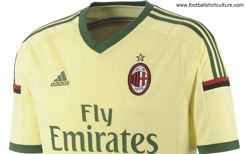 AC Milan 14/15 Adidas Third Football Shirt