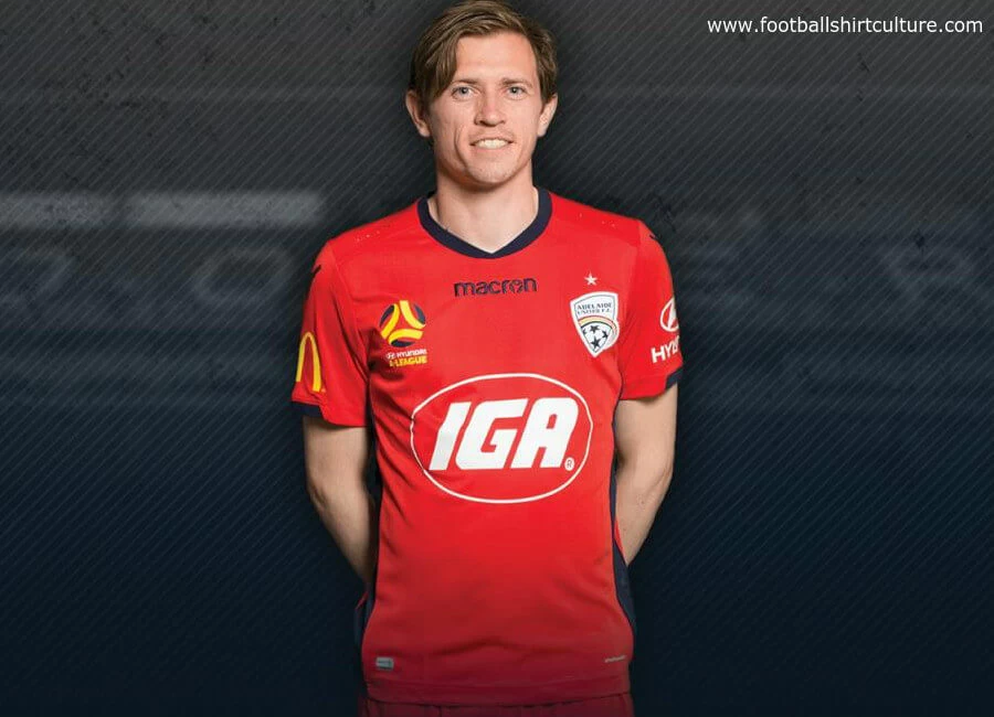 Adelaide United 2018-19 Macron Home Kit