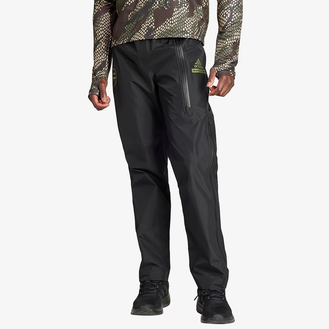 Adidas Arsenal x Maharishi 23/24 GTX Pants - Black / TenGreen