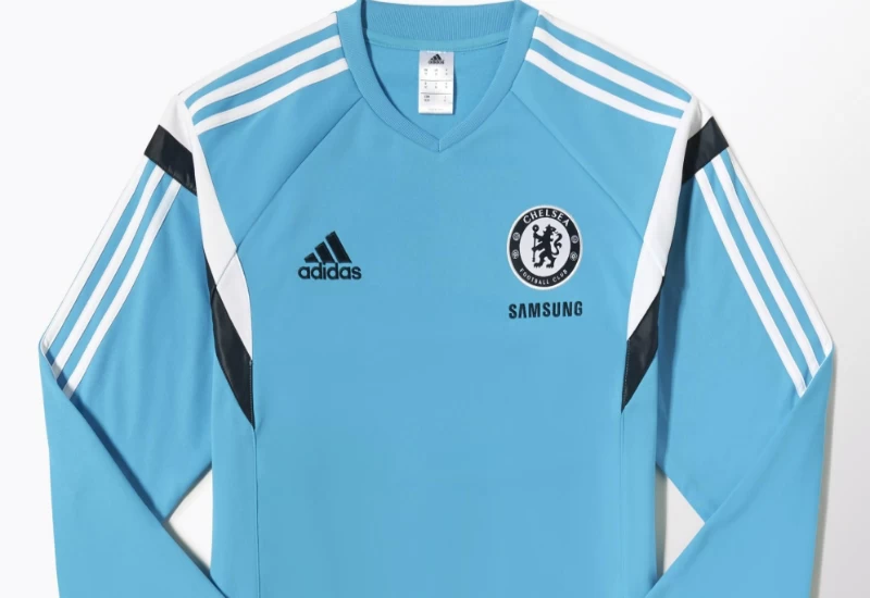 Adidas Chelsea FC Sweatshirt - Intense Blue / White / Dark Marine