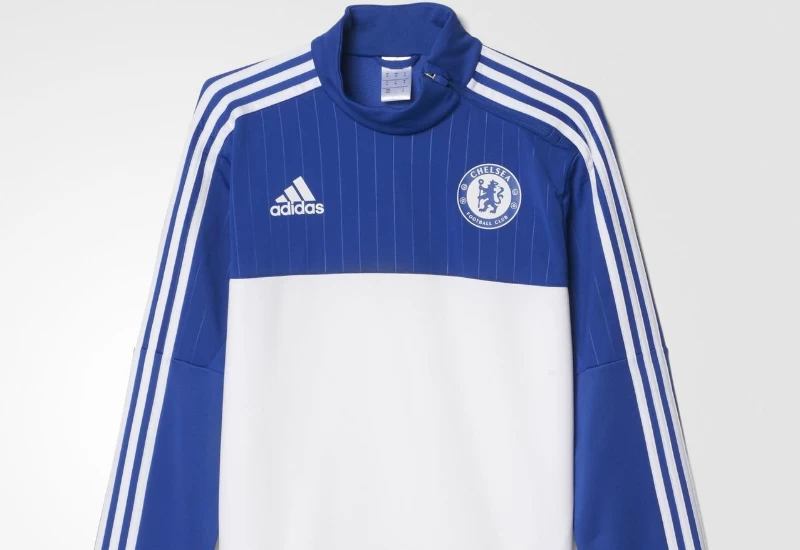 Adidas Chelsea FC Training Top - White / Chelsea Blue / Power Red