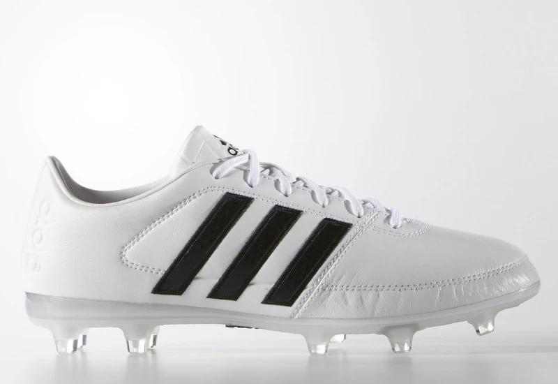 Adidas Gloro 16.1 Firm Ground Boots - White / Core Black / Matte Silver